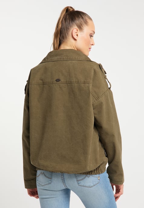 Dreimaster light jacket women desert green - Image 4