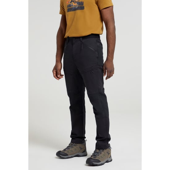 Mountain Warehouse Mens Jungle Hiking Trousers (Black) - Image 1
