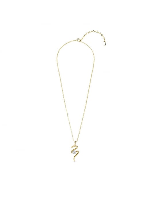 Colgantes Espiral - Oro y Cristal - Image 4