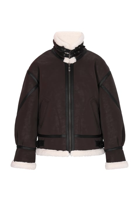 Dreimaster Jacket women dark brown - Image 1