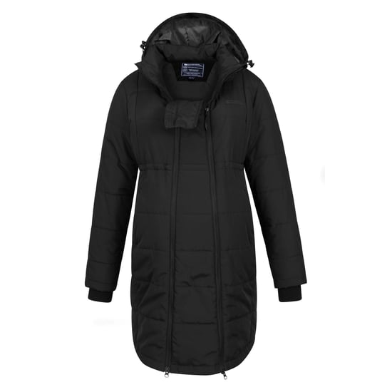 Mountain Warehouse Womens/Ladies Amethyst Long Maternity Padded Jacket (Black) - Image 5
