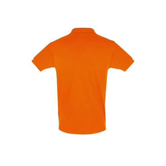 SOLS Mens Perfect Pique Short Sleeve Polo Shirt (Orange) - Image 2