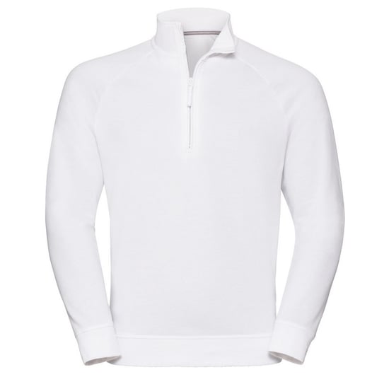 Russell Mens Authentic Quarter Zip Sweatshirt (White) - Image 1