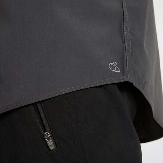 Craghoppers Mens Expert Kiwi Shirt (Carbon Grey)
