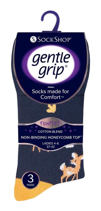 Gentle Grip - Calcetines no elásticos Gentle Grip 6 pares - GG202 - Image 2