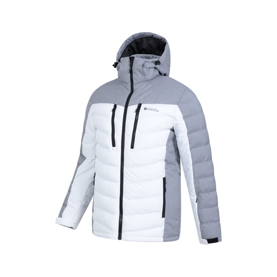 Mountain Warehouse Mens Vulcan III Ski Jacket (White) - Image 3