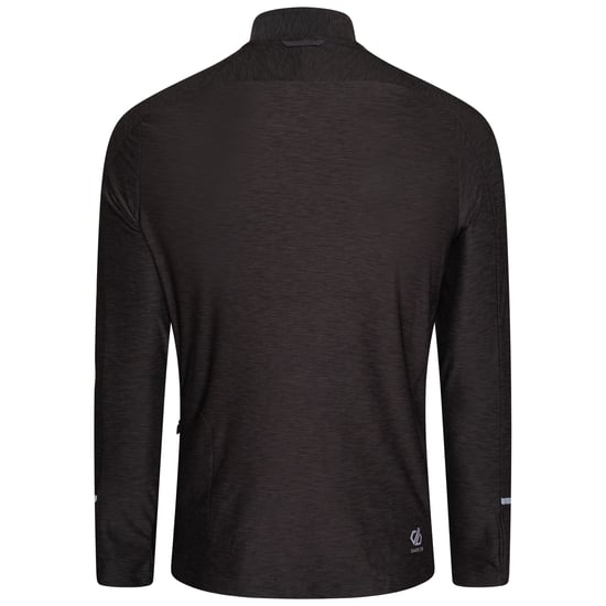 Dare 2B Mens Power Up II Lightweight Jersey (Black Marl)