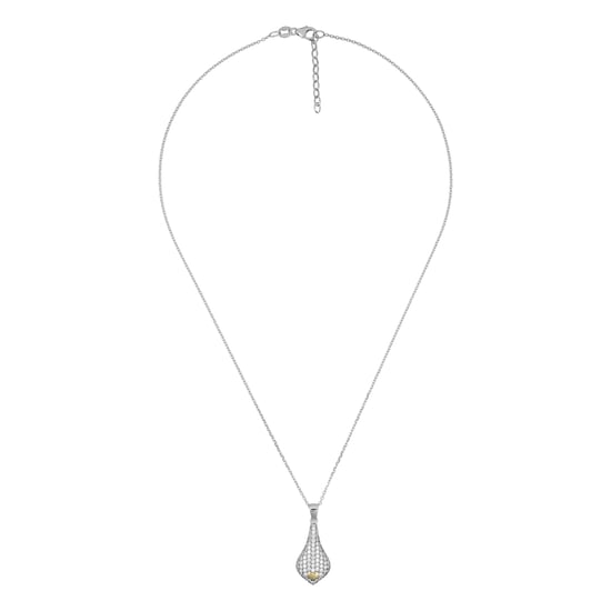 Orphelia Women's 925 Sterling Silver Chain with Pendant - Silver/Gold ZH-4880 - Image 3