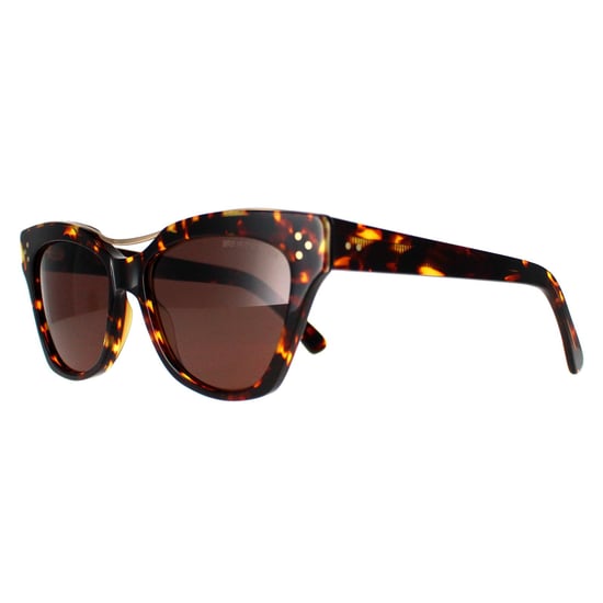 Cutler and Gross Cat Eye Womens Gold Tortoiseshell  Brown 1283