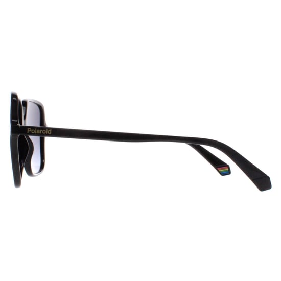 Polaroid Square Womens Black Grey Gradient Polarized PLD 6219/S