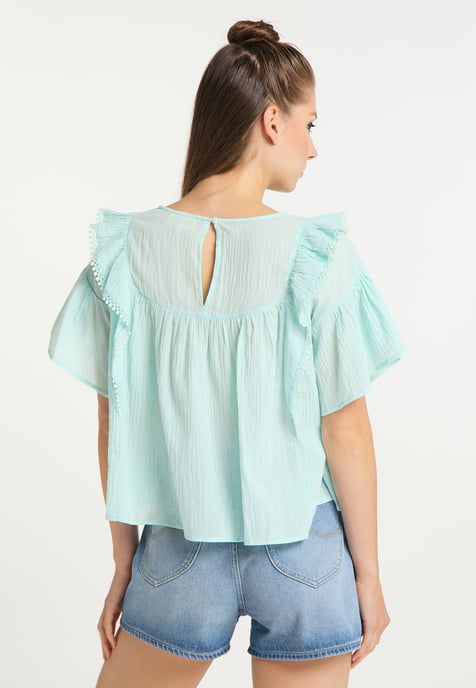 Mymo Blouse women mint - Image 4