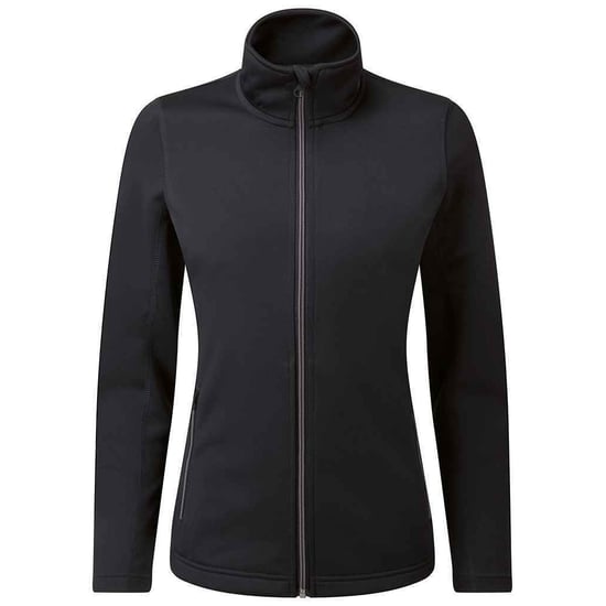Premier Womens/Ladies Sustainable Zipped Jacket (Black) - Image 1