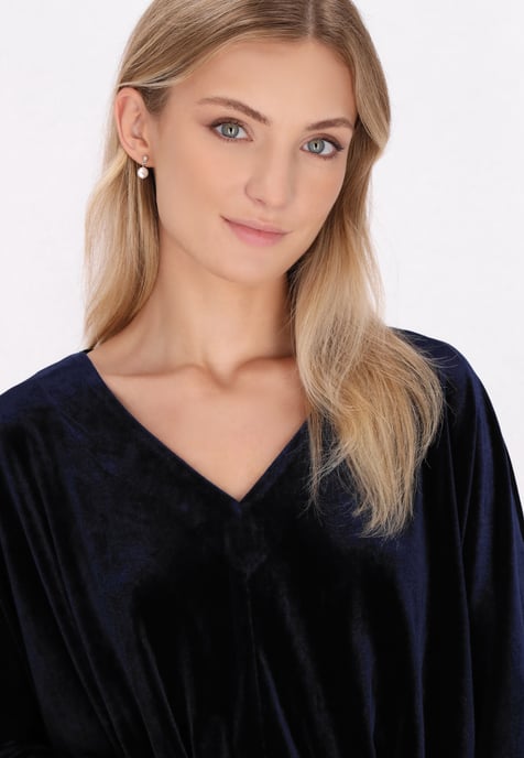 Dreimaster Blouse women marine - Image 5