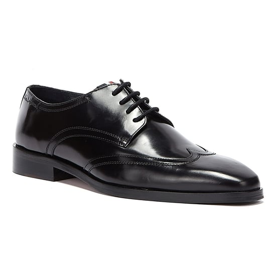 Ben Sherman Kingston Derby Mens Black Shoes - Image 2