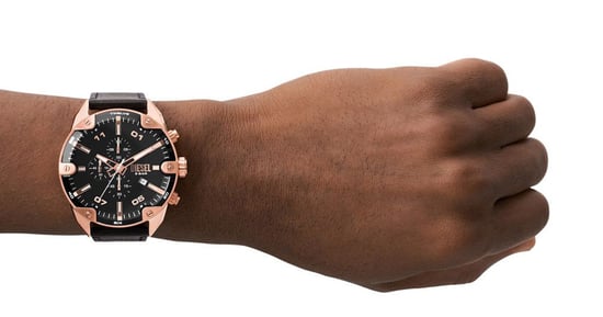 Diesel Spiked Men's Black Watch DZ4607 - Image 3