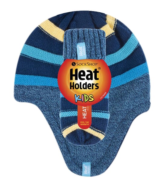 Calentadores - Niños Niños Invierno Cálido Forro Polar Térmico Gorro y Manoplas Set con orejeras - CCM2P4 - Image 2