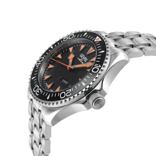 Reloj automático suizo negro Gevril para hombre Hudson Yards - Image 3