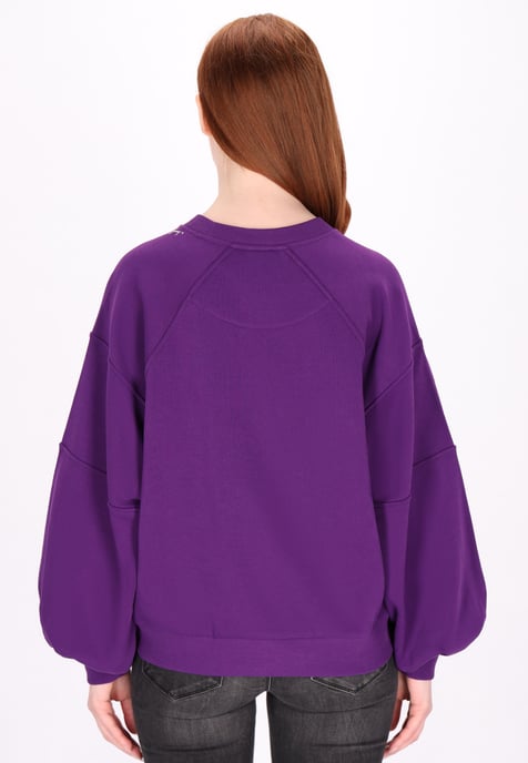 Dreimaster Sweatshirt women dark purple - Image 4