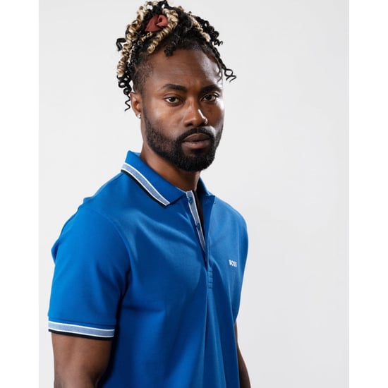 BOSS Green Paddy Curved Mens Polo - Image 2