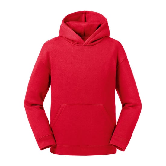 Russell Kids/Childrens Authentic Hooded Sweatshirt (Classic Red) - Image 1