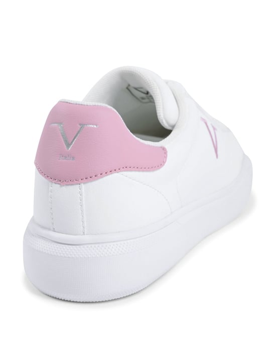 V Italia Womens Sneaker SNK 004 W White Pink