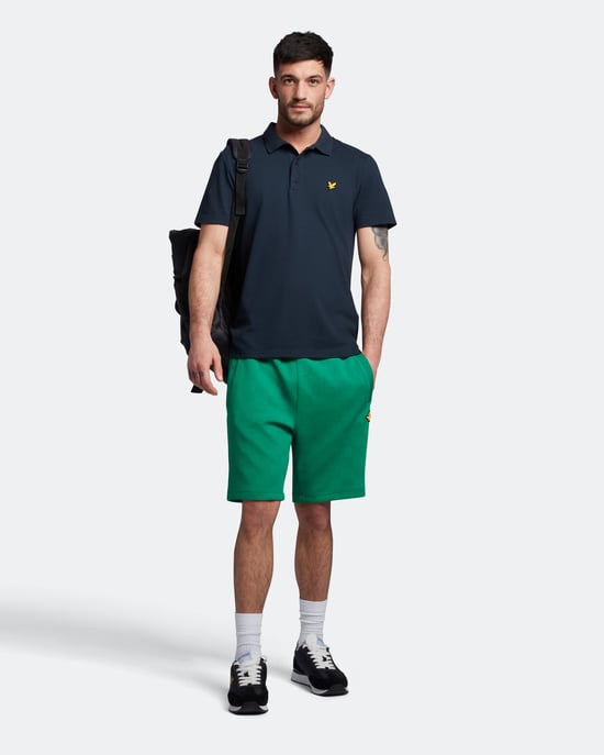 Lyle & Scott Sports Short Sleeve Polo Shirt in Navy - Image 2