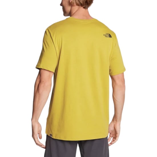 The North Face Mens T Shirt in Yellow - Image 3