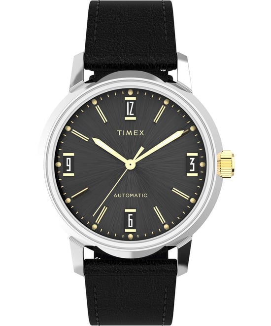 Timex Marlin Automatic Men's Black Watch TW2W33900 - Image 1