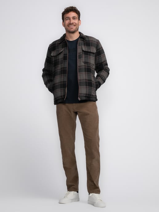 Petrol Industries - Checked Shirt Aleknagik Men - Timber Wood - Image 5