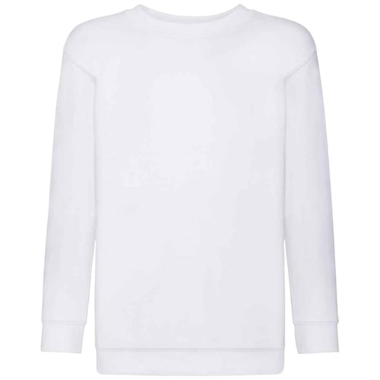 Fruit of the Loom Kids/Childrens Classic Drop Shoulder Sweatshirt (White) - Image 1