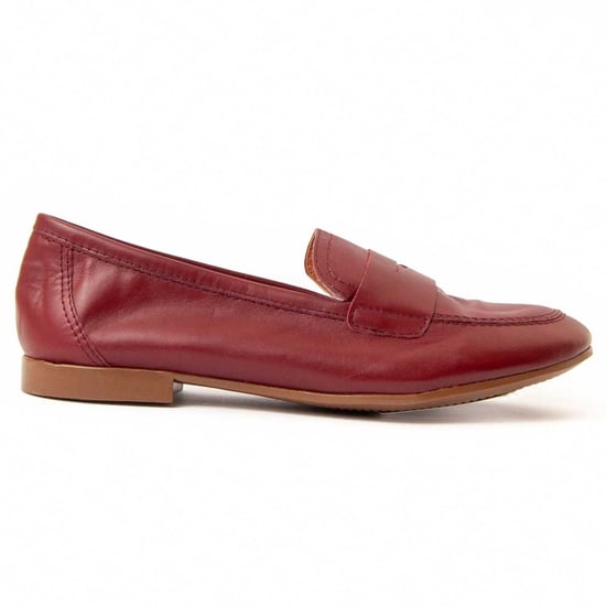 Purapiel Moccasin Moccasia In Burgundy