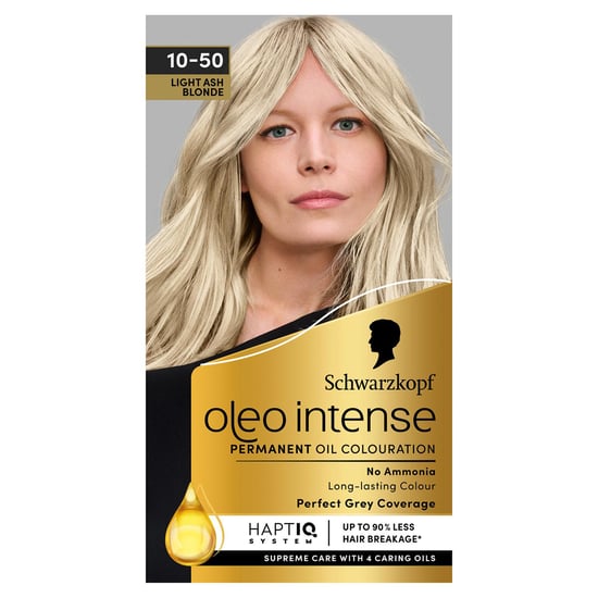 Oleo Intense Permanent Oil Colour Hair Dye, - 10-50 Ash Blonde