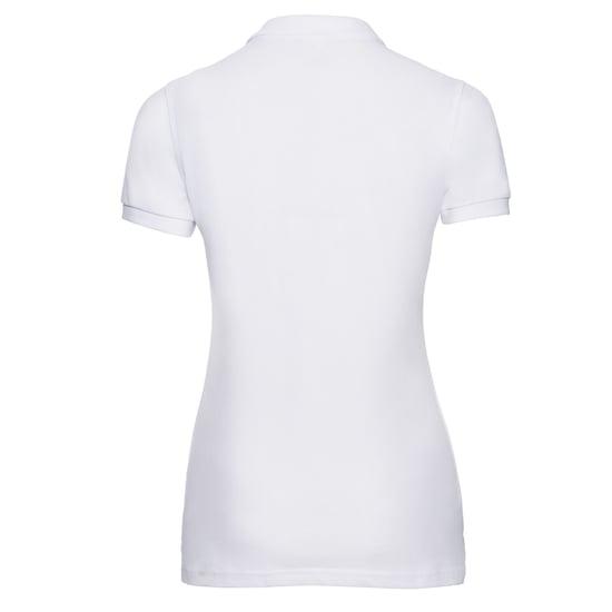 Russell Womens/Ladies Pique Polo Shirt (White) - Image 2