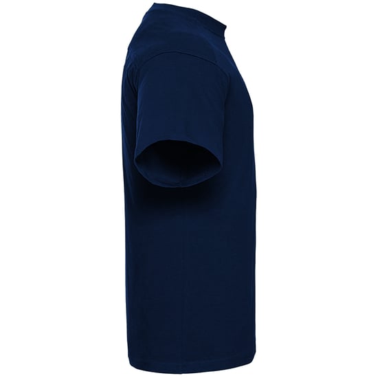 Russell Europe Mens Short Sleeve Cotton T-Shirt (French Navy) - Image 3