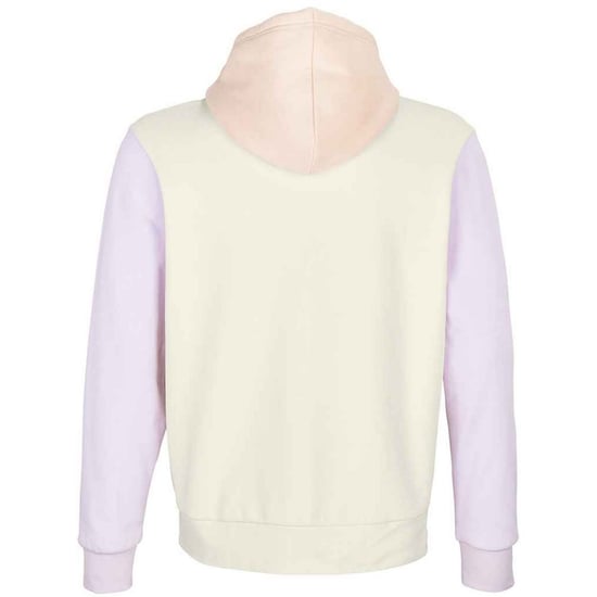 SOLS Unisex Adult Collins Hoodie (Off White/Creamy Pink/Creamy Blue) - Image 2