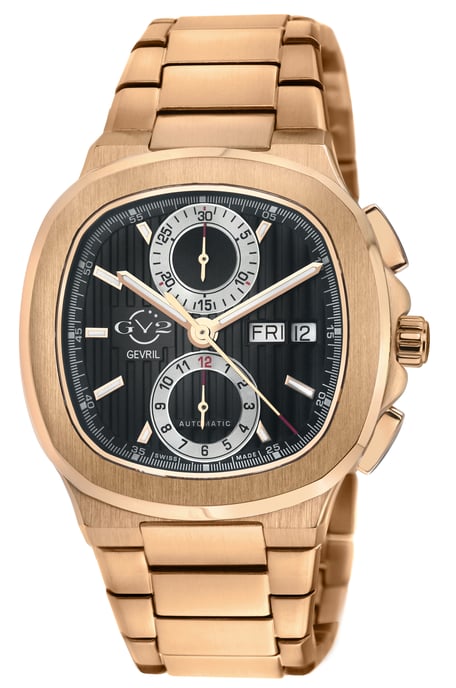 GV2 Potente Chronograph18502B Swiss Automatic ETA7750 Watch