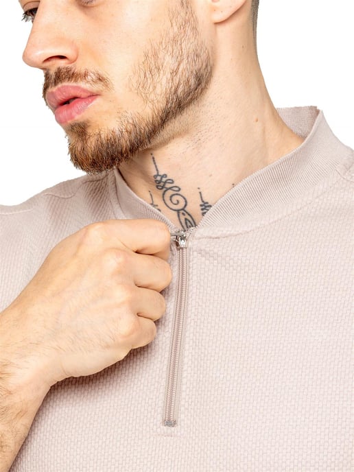 Enzo | Conjunto de camiseta y pantalón corto con textura para hombre - Image 4
