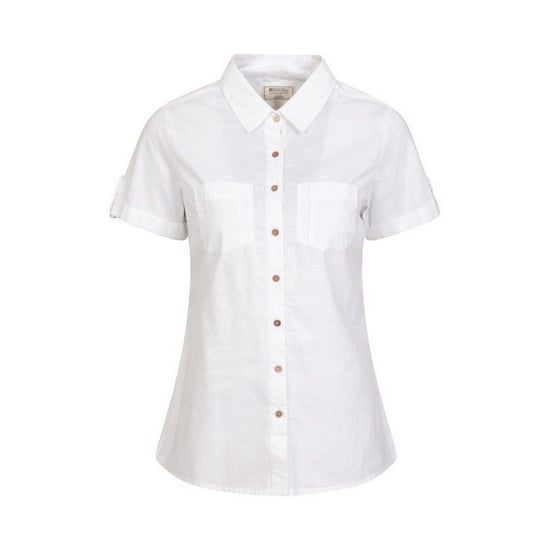 Mountain Warehouse Womens/Ladies Coconut Short-Sleeved Shirt (White)
