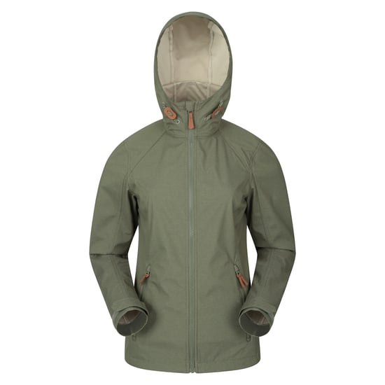 Mountain Warehouse Womens/Ladies Iona Soft Shell Jacket (Khaki) - Image 1