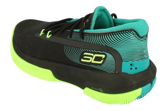 Under Armour Sc 3zero Iii Gs Basketball Black Trainers - Image 2