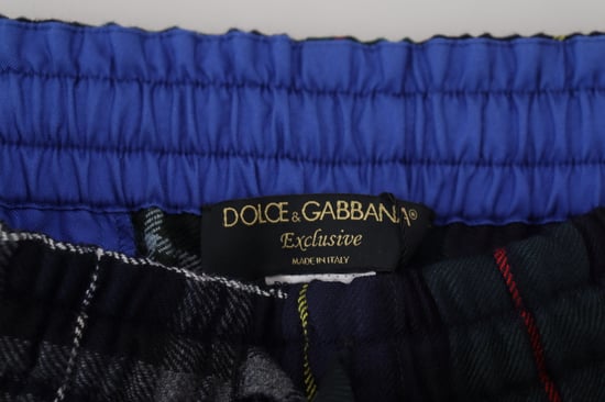 Pantalones Jogger de Lana A cuadros - Image 6
