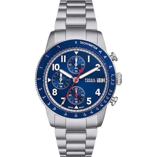 Fossil Sport Tourer Men's Silver Watch FS6047 - Image 1