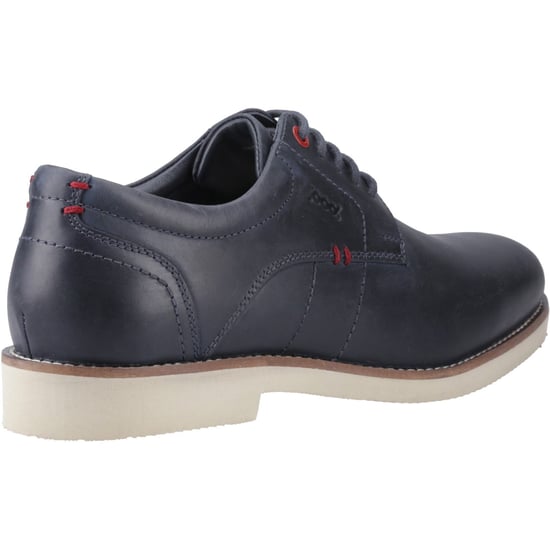 Pod Hampton Leather Men's Navy Lace-Up Shoes - Image 2