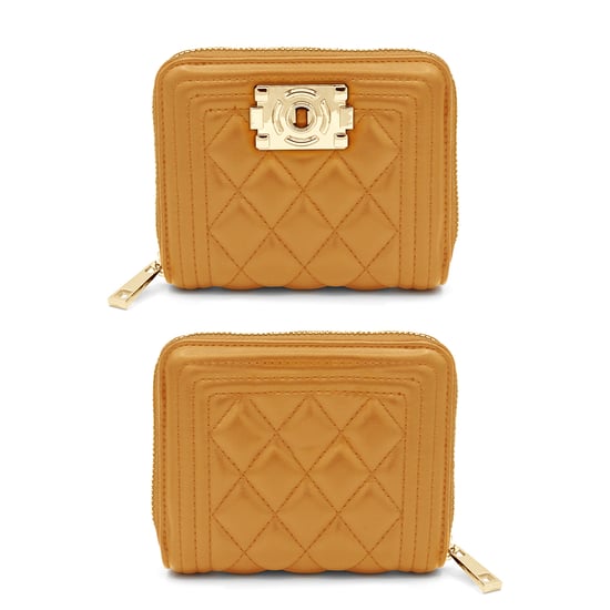 Zipped Quilted Wallet - Image 1