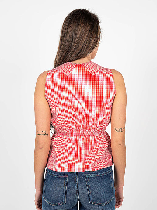 Pinko Blusa Apprezzato de mujer rojo, rosado - Image 4