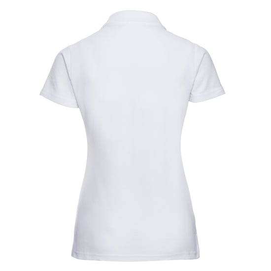 Russell Womens/Ladies Pique Polo Shirt (White) - Image 2