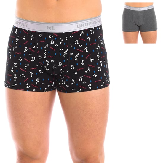 Pack-2 Breathable fabric boxers with anatomical front KL2016 men
