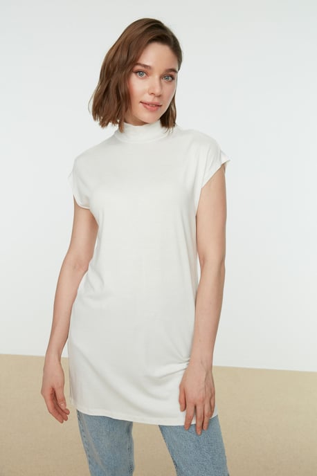 Trendyol Women's Straight Modest Tunic - Image 3