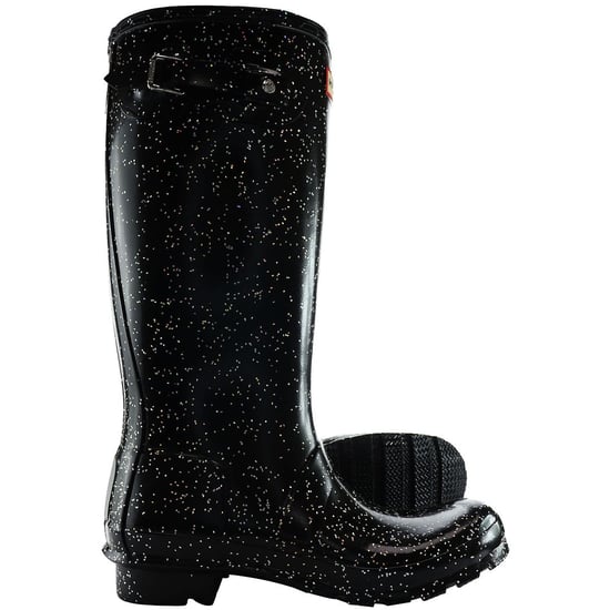 Botas de agua negras para niños Hunter Giant Glitter - Image 5