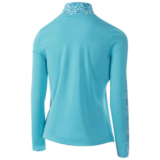 Island Green Womens/Ladies Floral Base Layer Top (Aqua) - Image 2